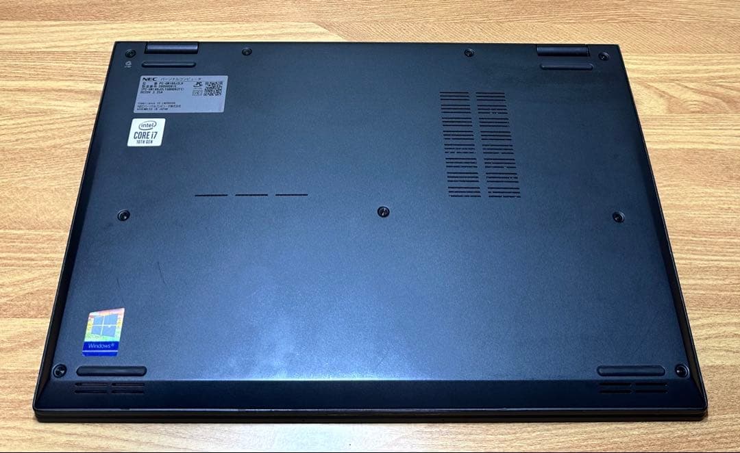 NEC ノートパソコン Core i7 gen 10,16/512,サクサク動く