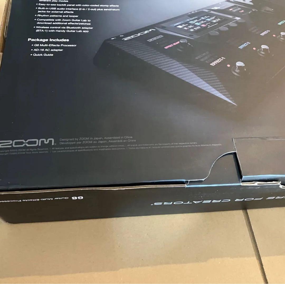 ZOOM G6 ギター マルチエフェクター