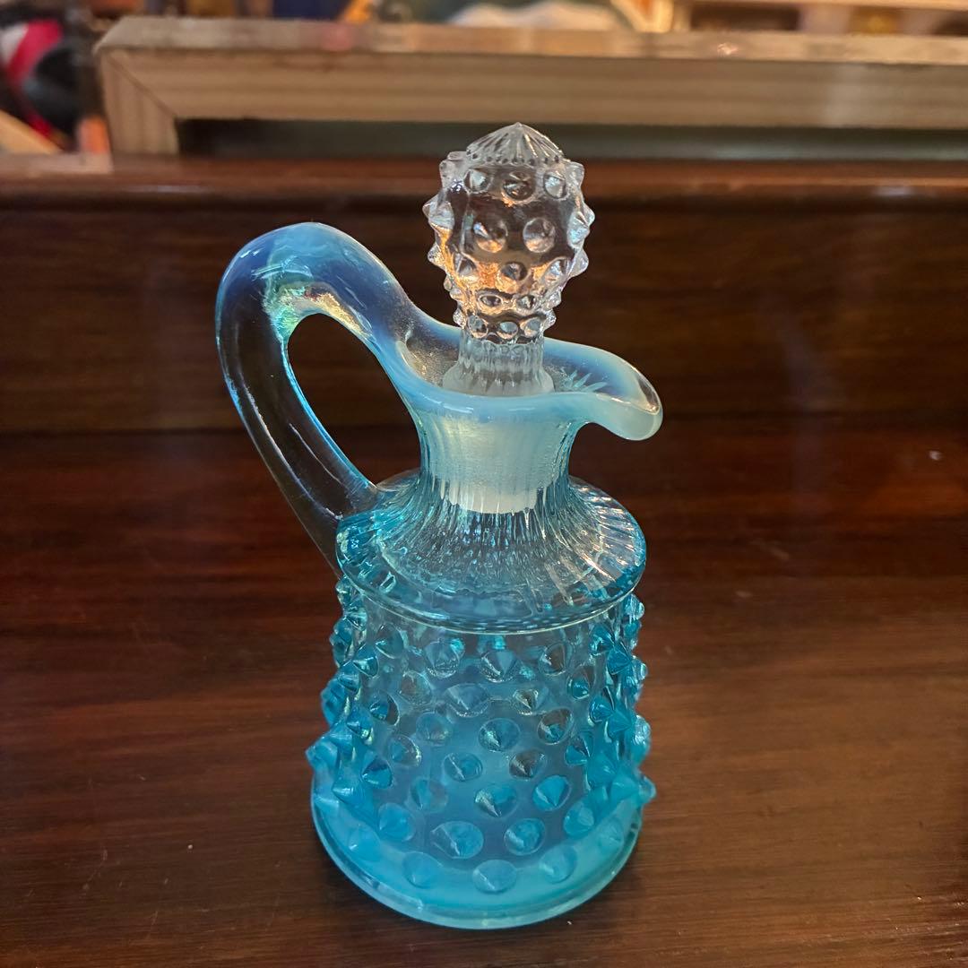 希少品！50s〜オールドフェントンFentonブルーオパールセント　アンティーク