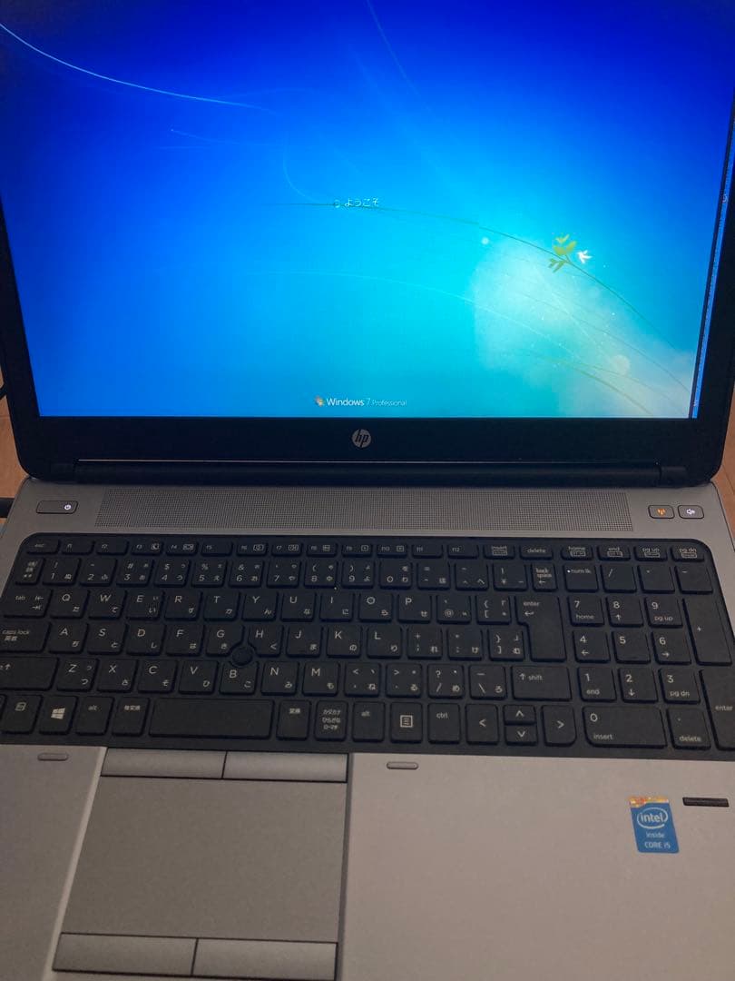 HPノートPC ProBook650G1 Windows7pro64bit