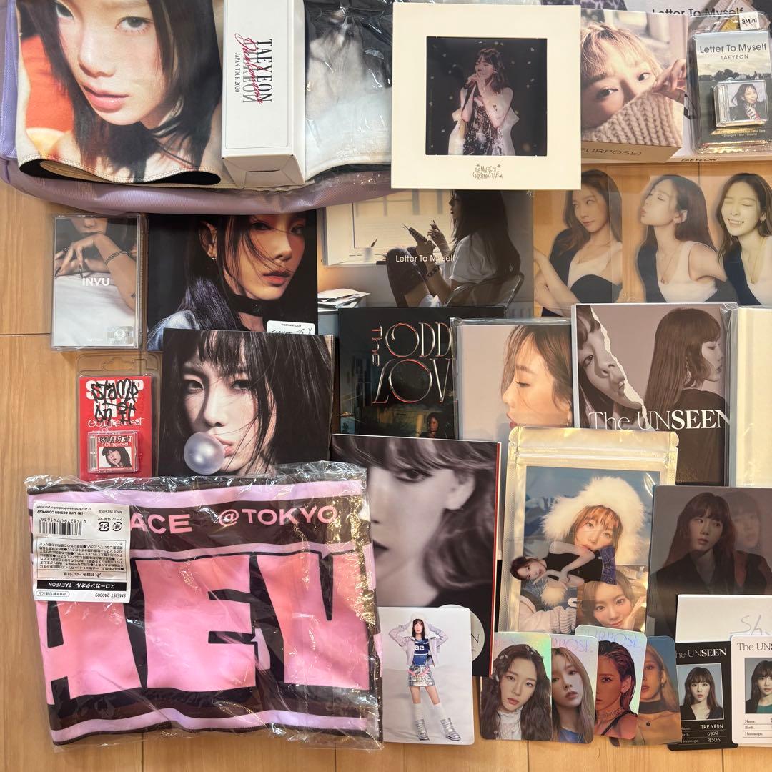 少女時代　テヨン　CD グッズまとめ売り