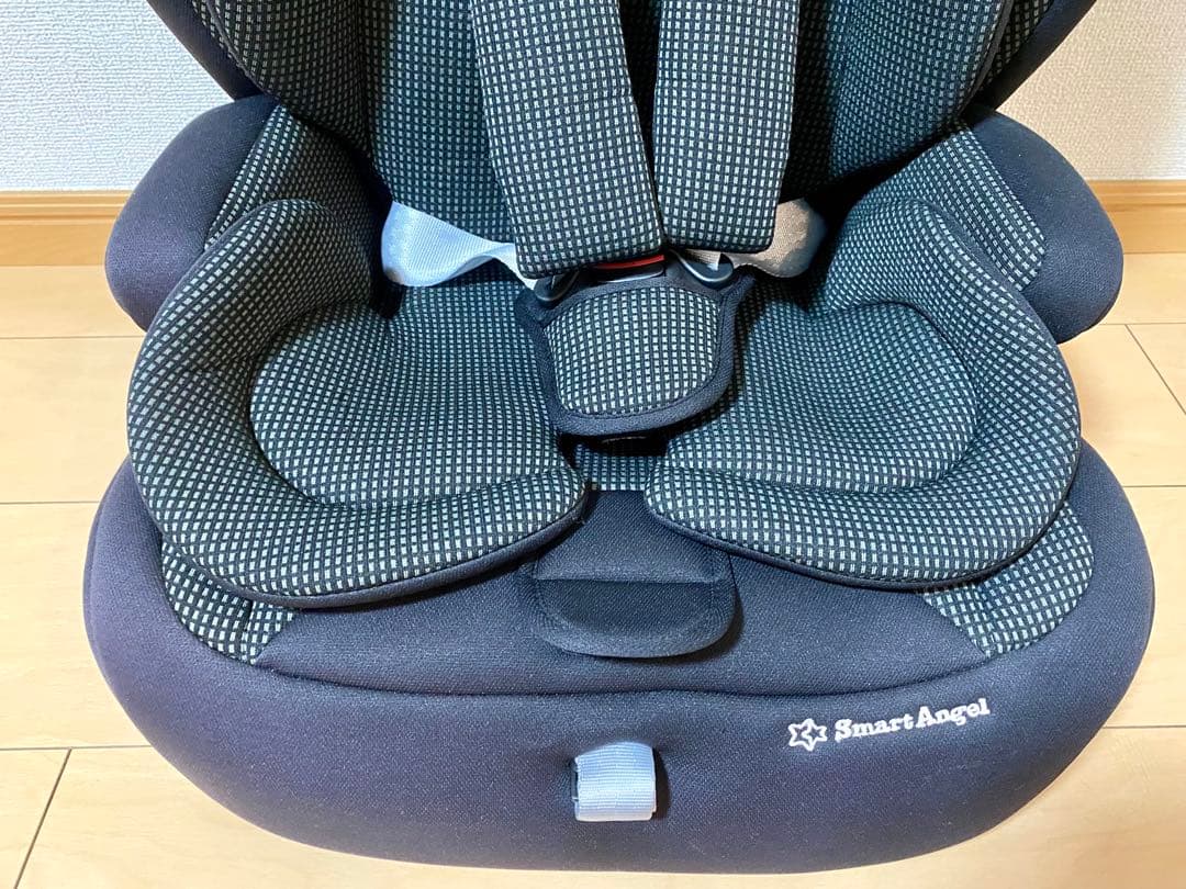【美品】 Smart Angle ジュニアシート SAイージスジュニア グレー