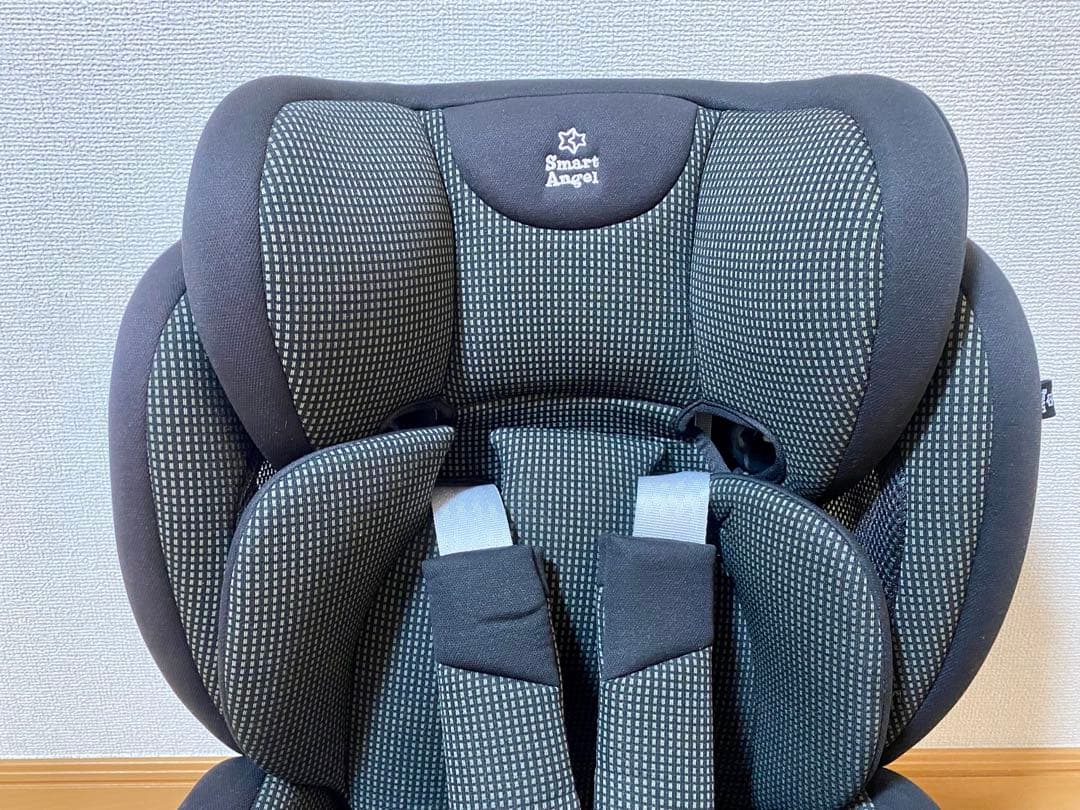 【美品】 Smart Angle ジュニアシート SAイージスジュニア グレー