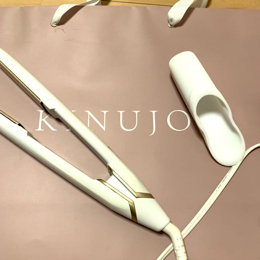 KINUJO ストレートヘアアイロン ホワイト DS200