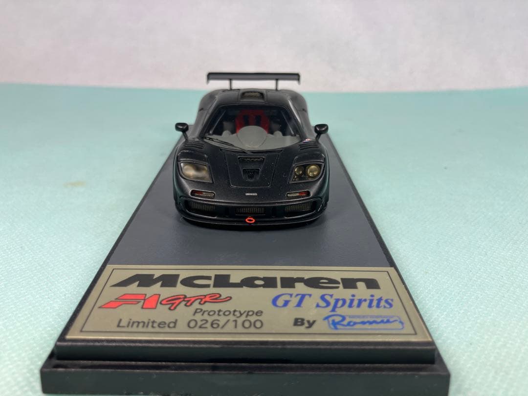 ロム　特別製作　マクラーレン　Ｆ１　ＧＴＲ　プロトタイプ　カーボンブラック