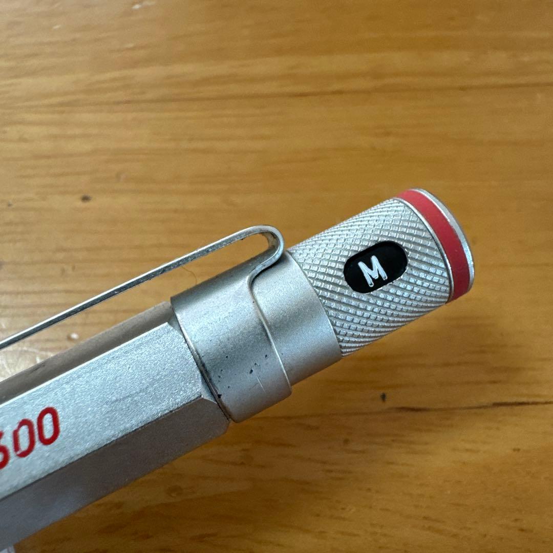 貴重 廃盤 Rotring ロットリング 600 万年筆 シルバー EF