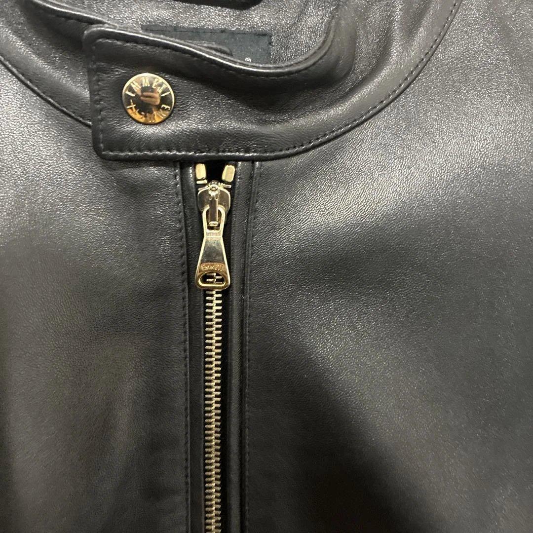 ゆ*き様 EMMETI di Franco ブラック レザージャケット