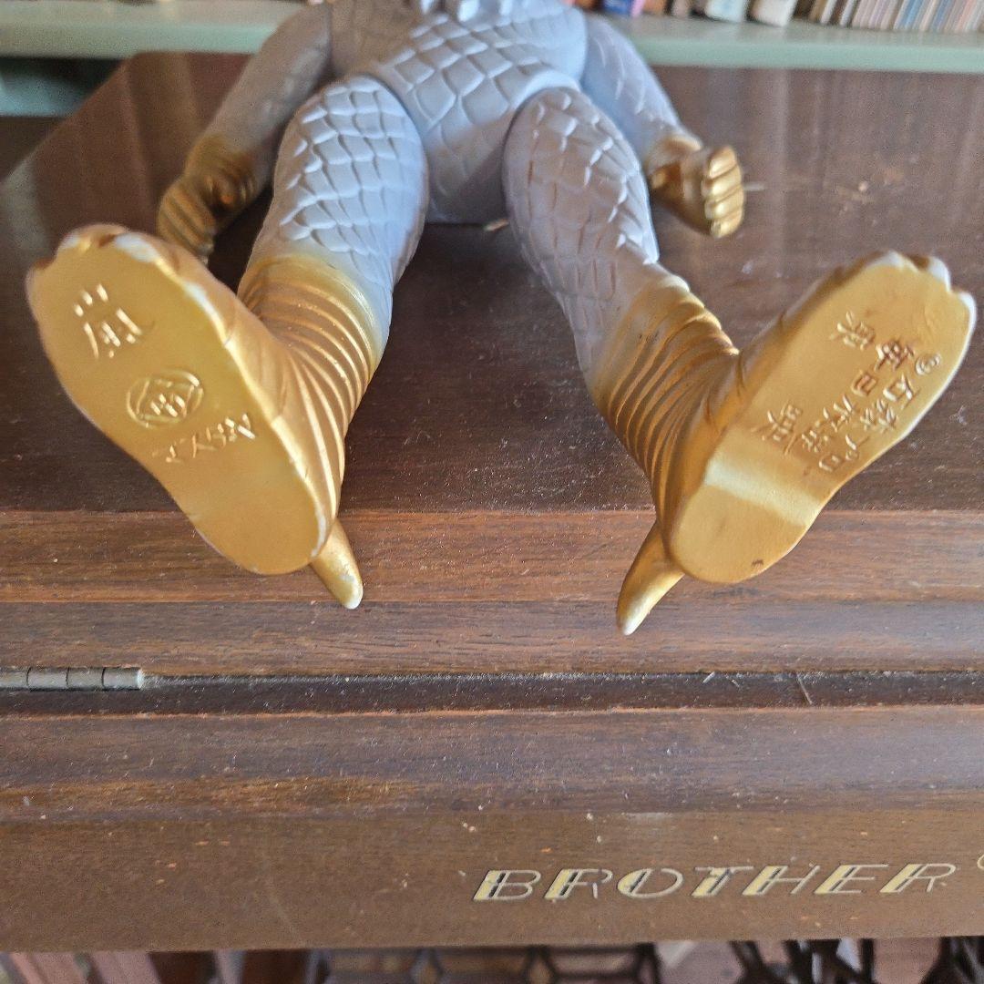 レトロ　当時物　変身忍者　トーキング　ソフビ　マスダヤ