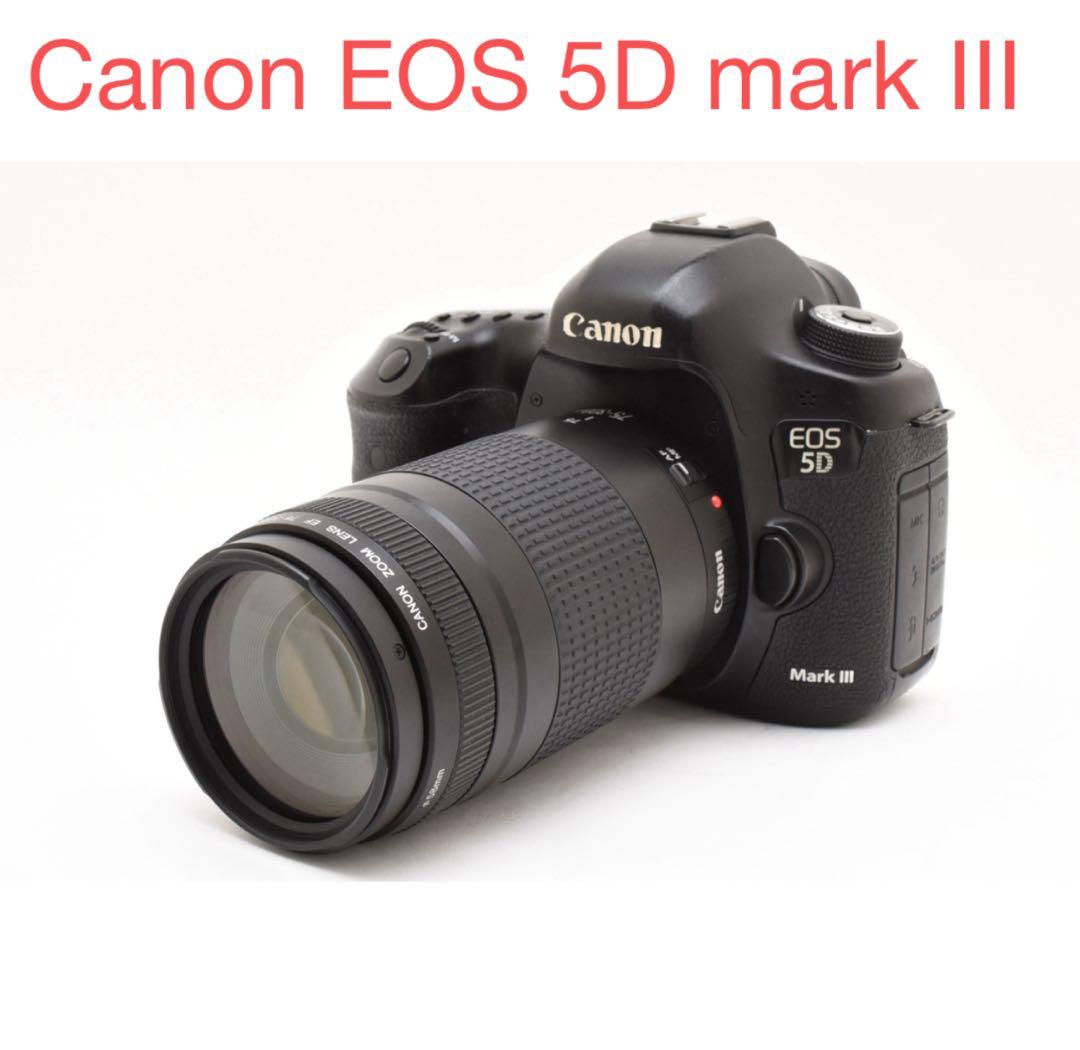 一眼レフ カメラ Canon EOS 5D mark III望遠レンズセット