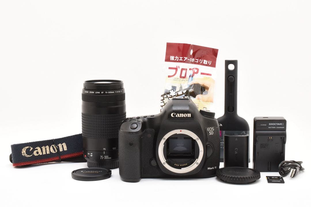 一眼レフ カメラ Canon EOS 5D mark III望遠レンズセット