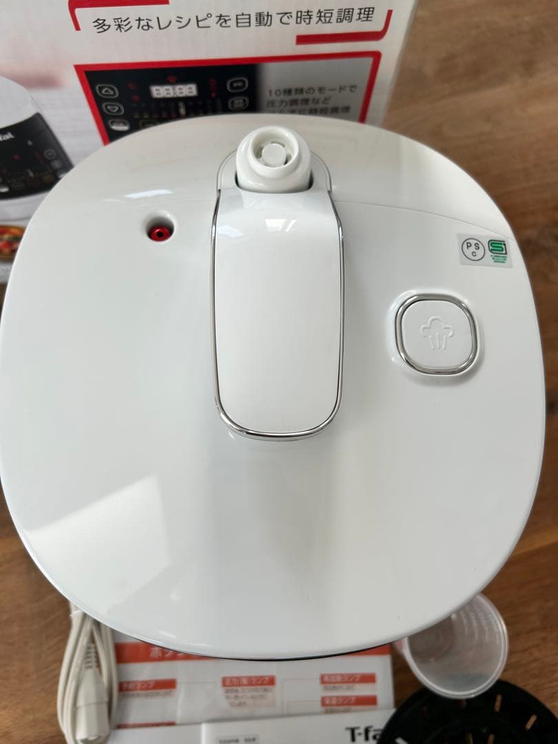 極美品 ティファール ラクラ・クッカー コンパクト電気圧力鍋 ラクラクッカー