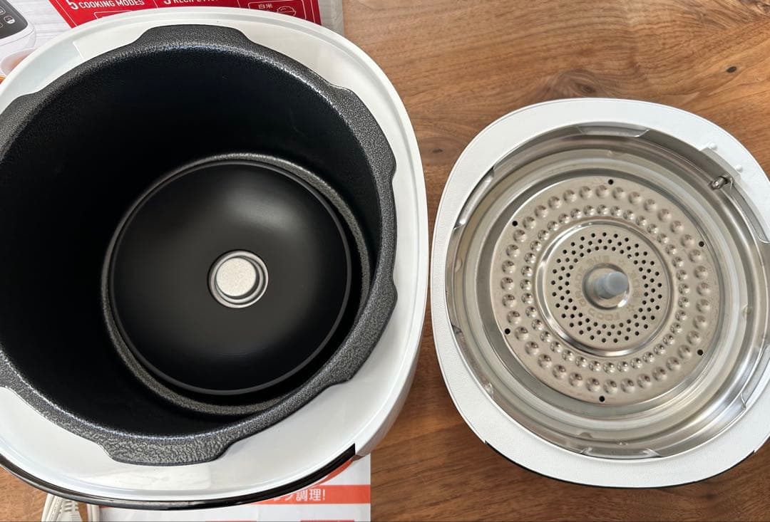 極美品 ティファール ラクラ・クッカー コンパクト電気圧力鍋 ラクラクッカー