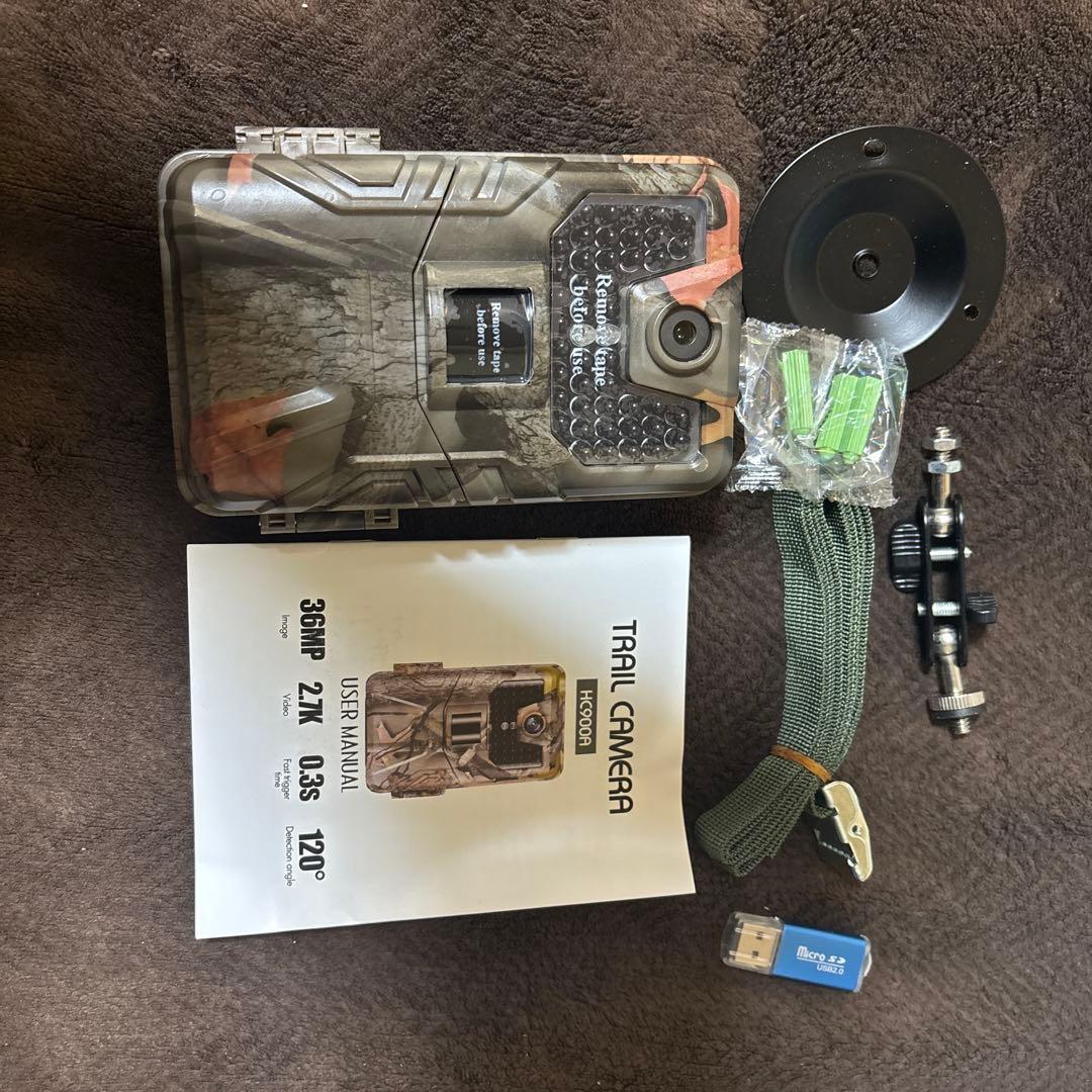 HC-900A トレイルカメラ2台 4k 940nm赤外線