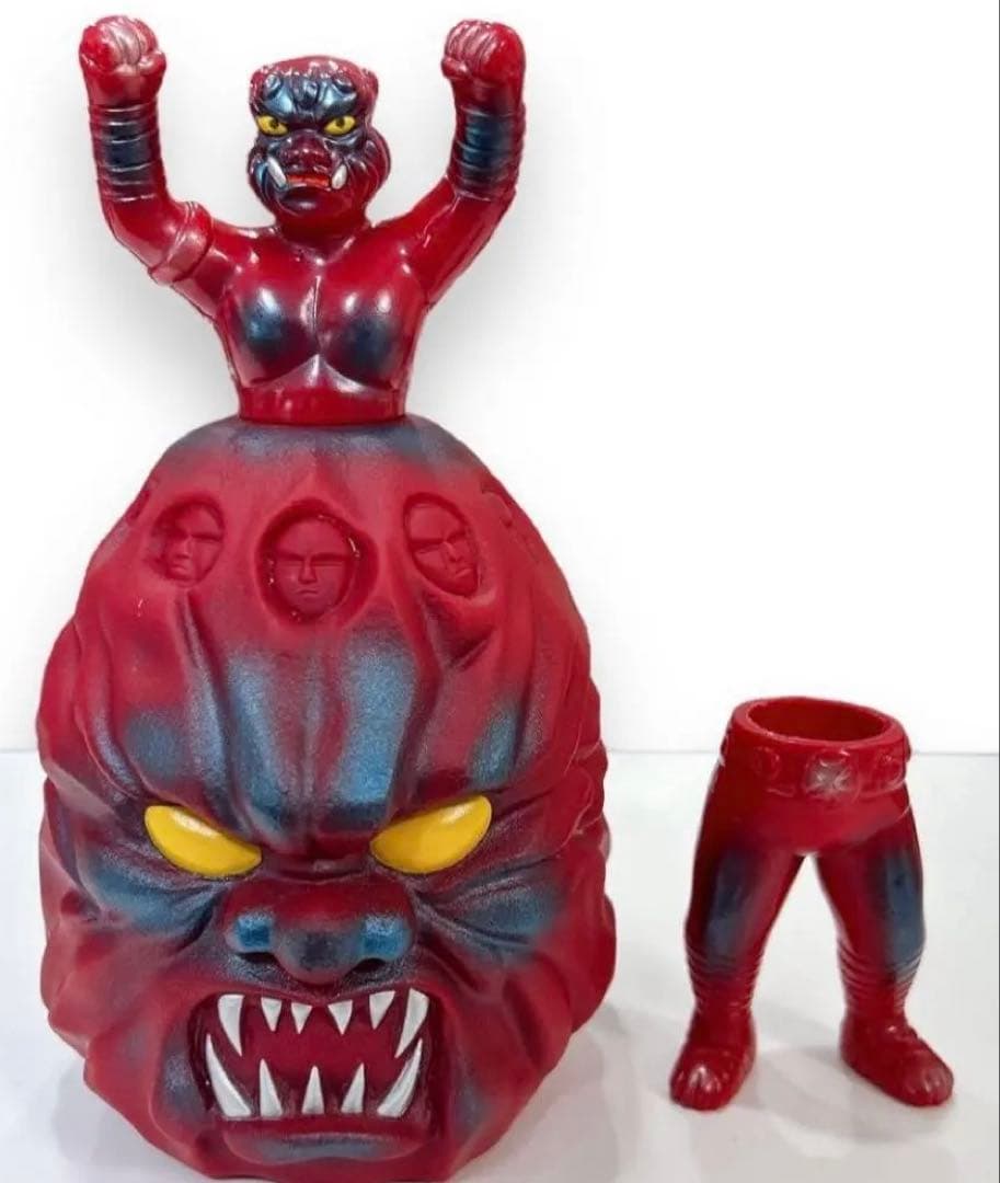 ソフビ　十面鬼ゴルゴス　仮面ライダーアマゾン　超人怪人工房レインボー造型企画