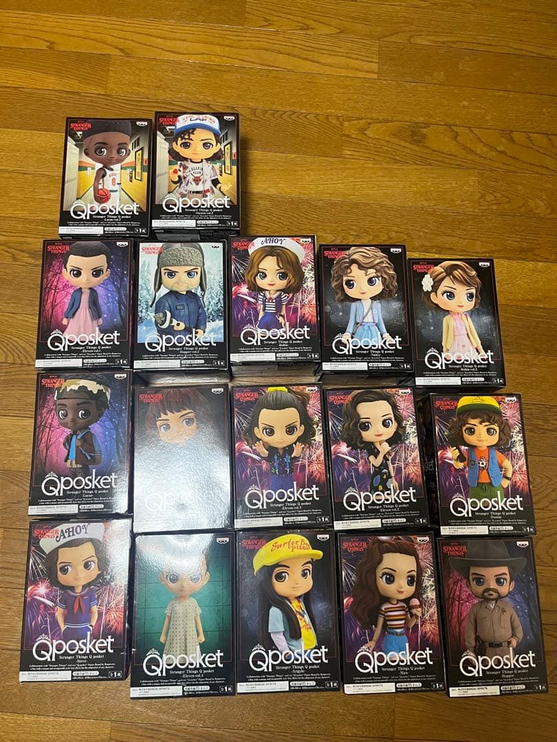 ストレンジャーシングス Qposket フィギュア 17体セット