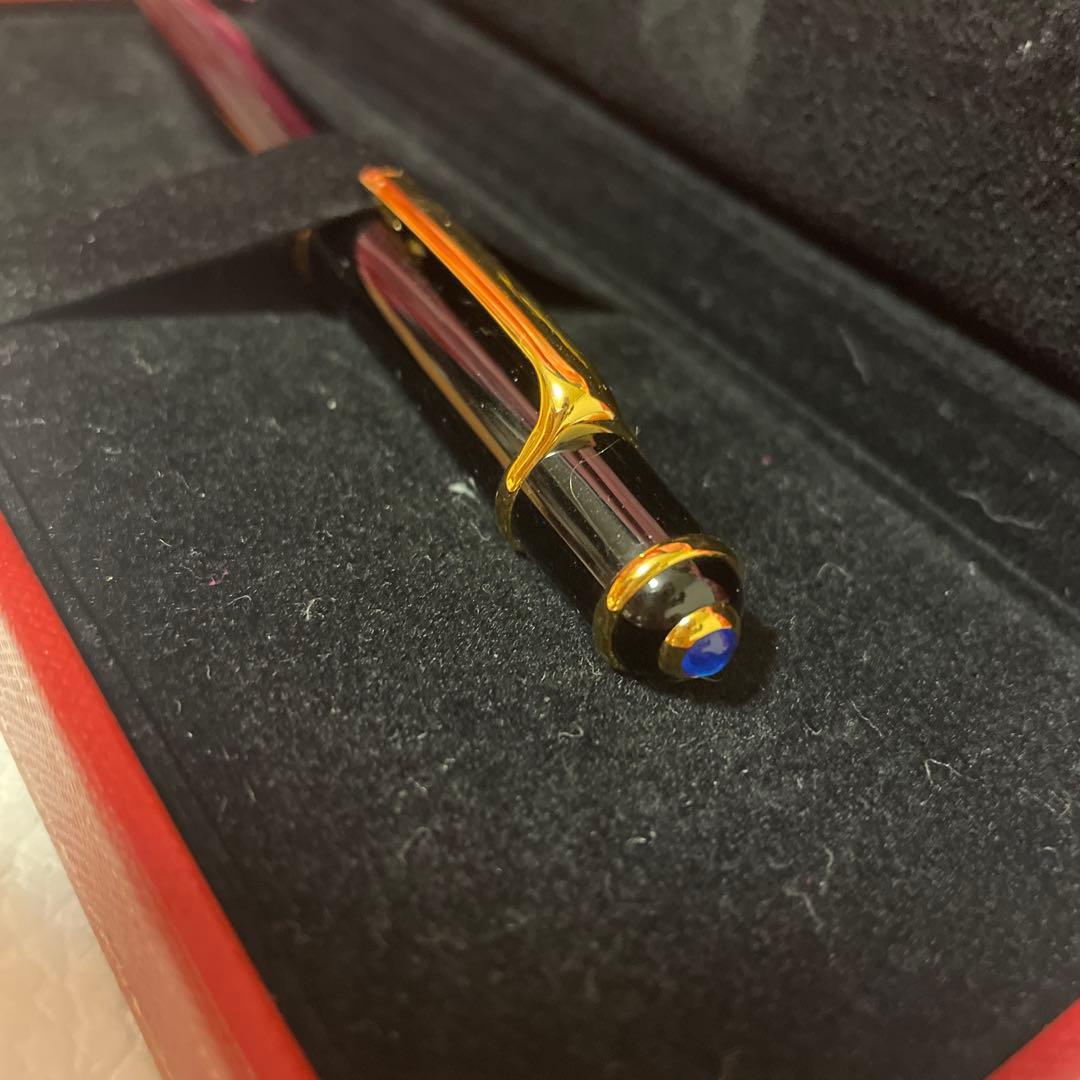 Cartier ディアブロボールペン黒✖️ゴールド