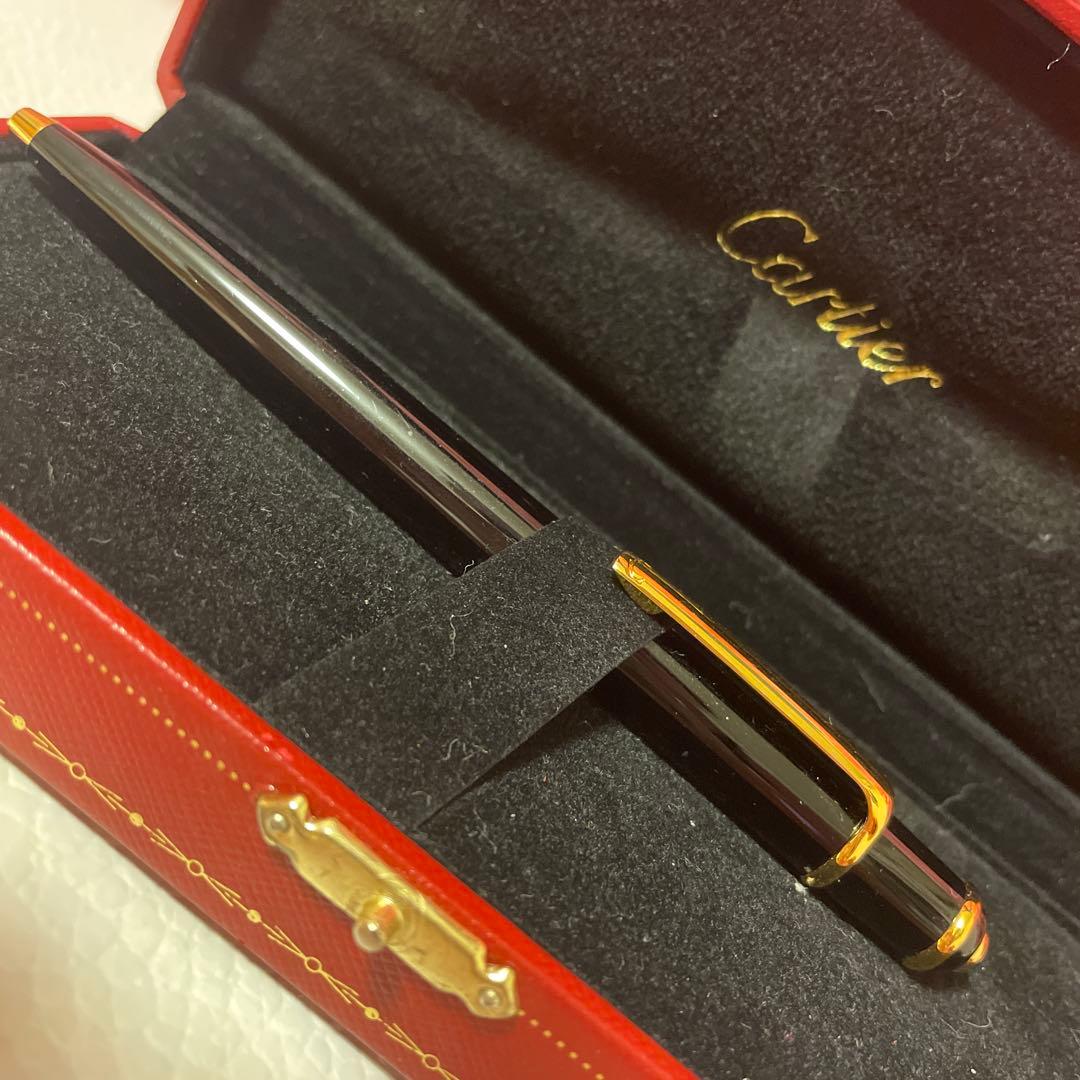 Cartier ディアブロボールペン黒✖️ゴールド