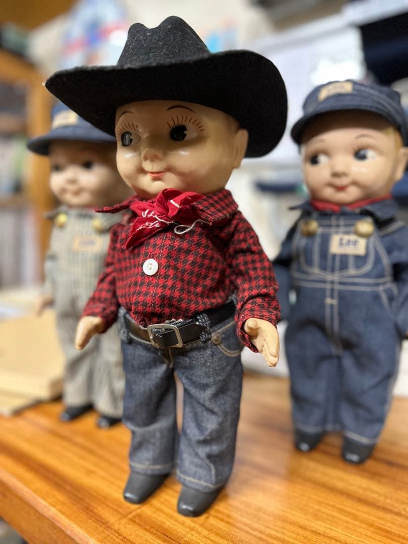 ビンテージ　バディーリー　人形3体セット