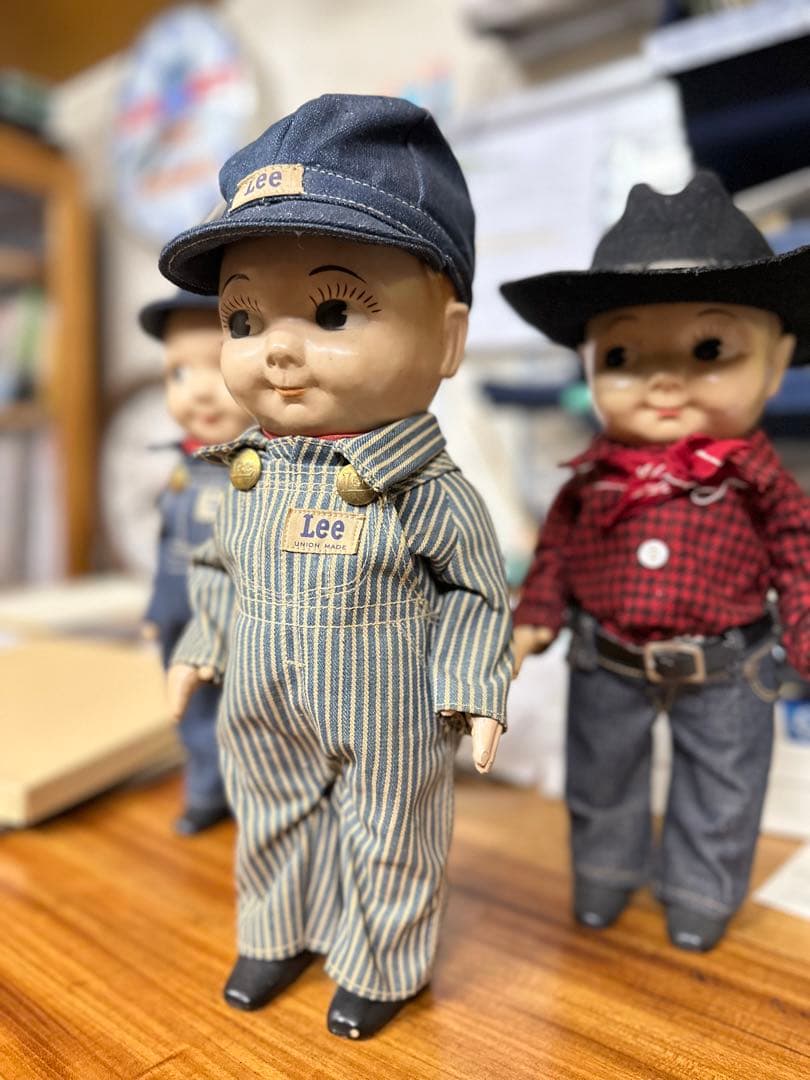 ビンテージ　バディーリー　人形3体セット