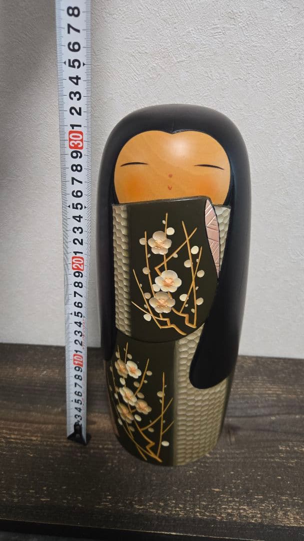 創作こけし　野沢薫 　内閣総理大臣賞受賞作家　 コケシ　32cm　大型