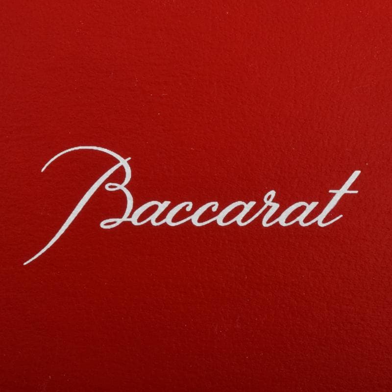 Baccarat　バカラ　クリスタルガラス　鳥　置物　箱付　V　6996