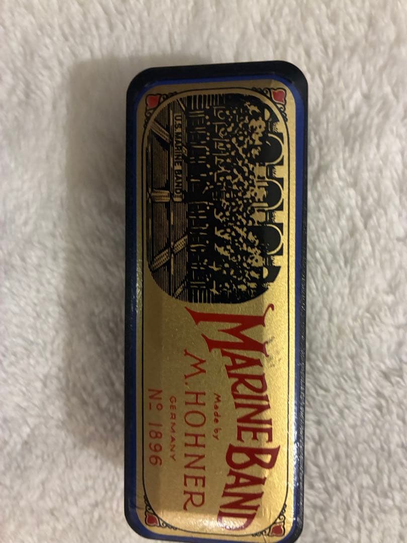 管楽器・吹奏楽器 M. Hohner Marine Band Gold 1896/20 C