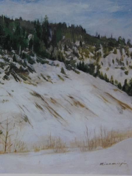 南大路 一、峠路、高級希少画集画、版上刷サイン入 新品額付