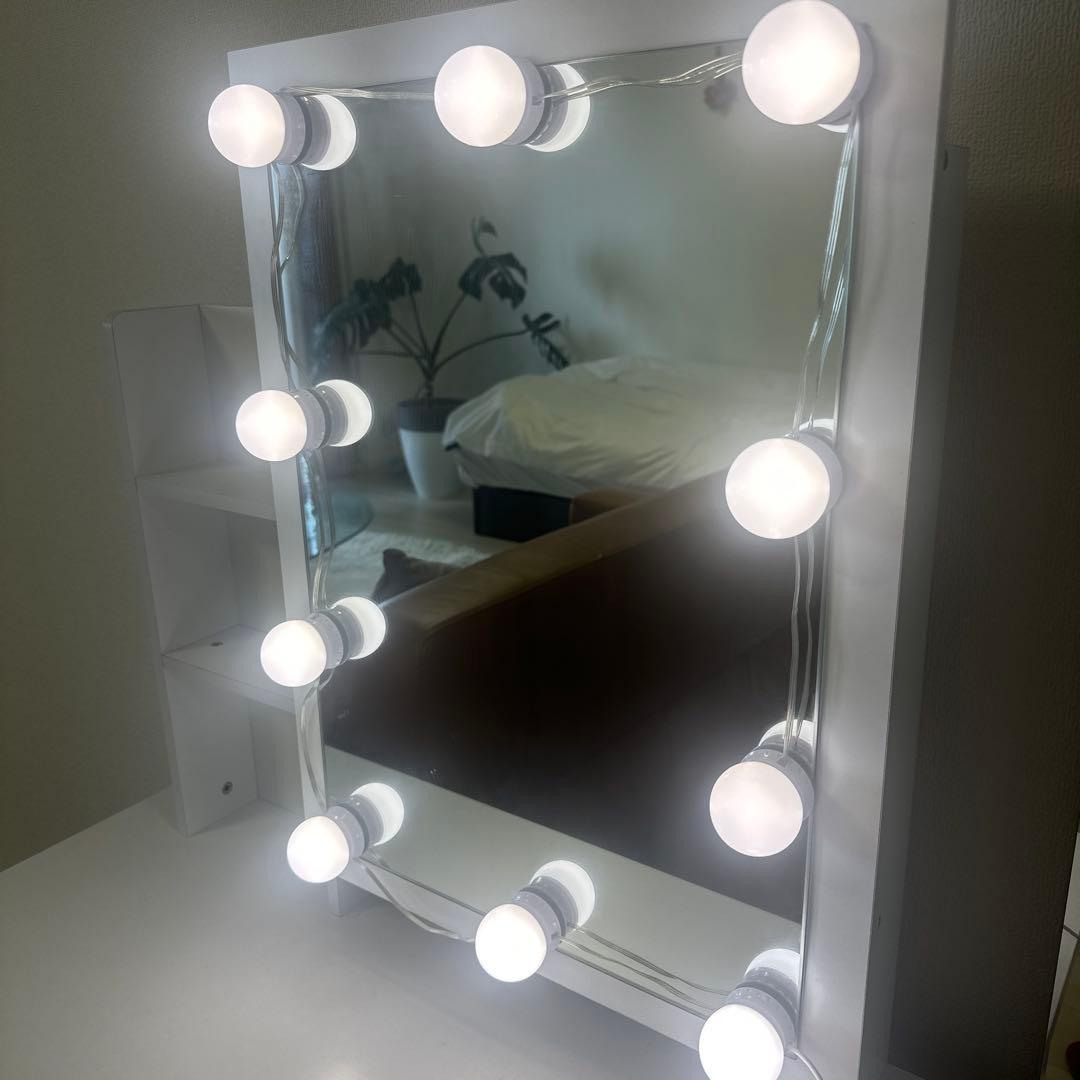 LED照明付きドレッサー 引取り限定