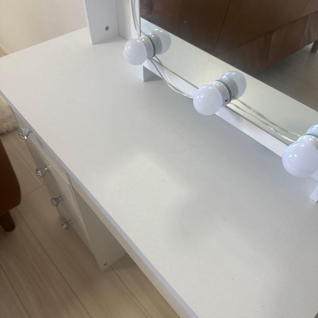 LED照明付きドレッサー 引取り限定