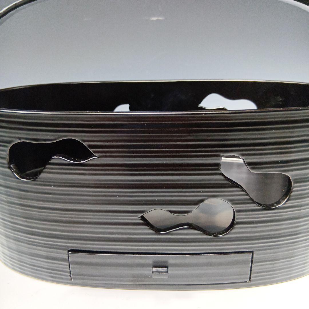 最後値下げ茶道具　六瓢莨盆(鵬雲斉好)一閑塗　 平安満樹作　共箱　美品