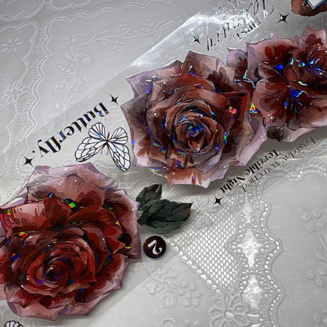 【１３】 海外 マステ 中古巻 PET マスキング テープ