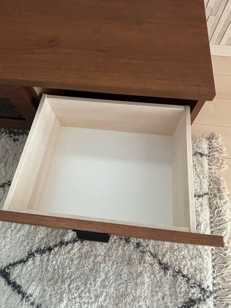 【未使用】テレビボード　tvボード　ローボード　木目