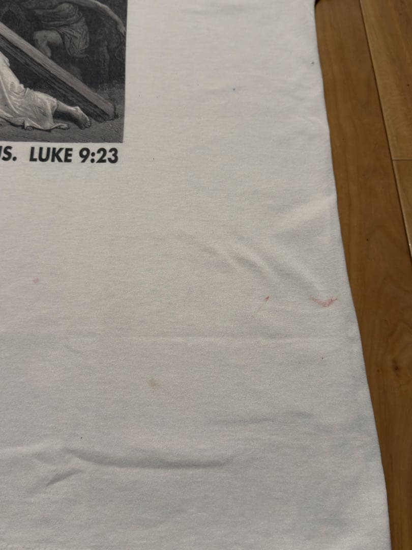 希少90sジーザス キリストアートフォト ヴィンテージTシャツXXL レア当時物
