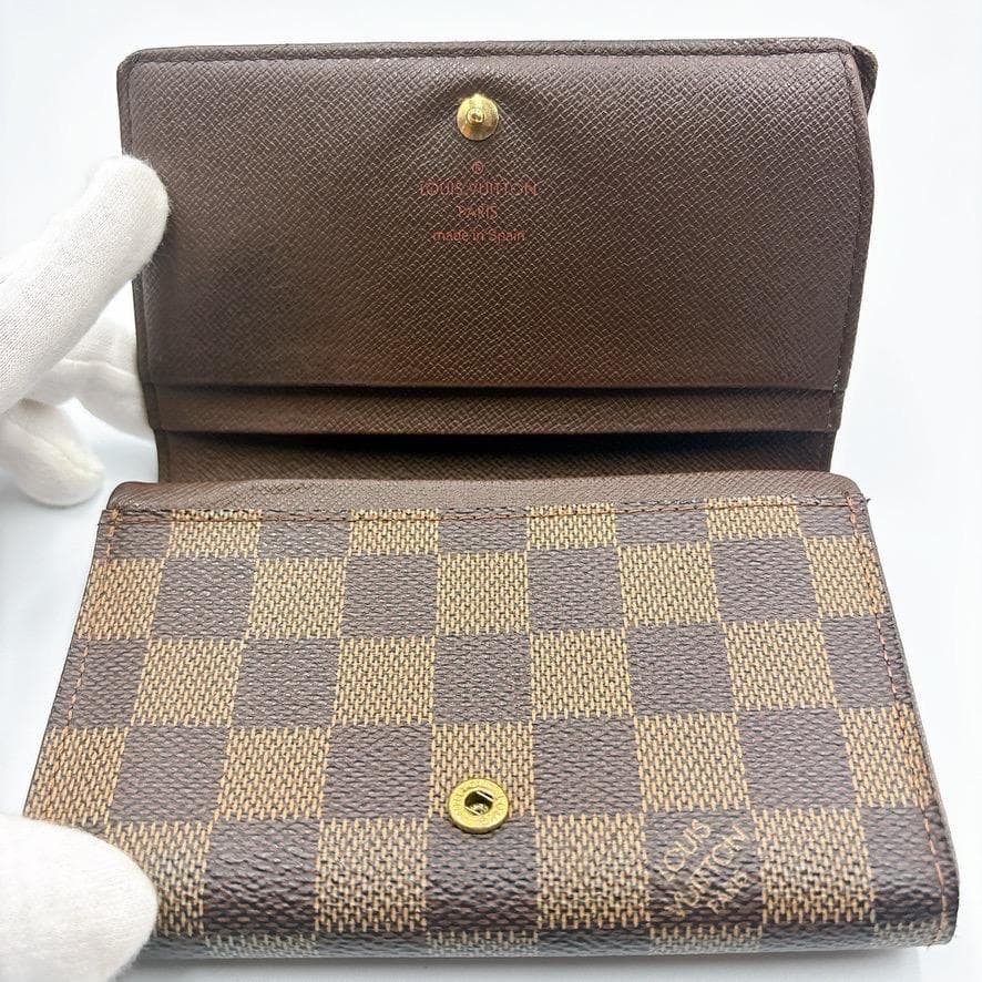 ✨良品✨ ルイヴィトン ポルトフォイユ トレゾール ダミエ 財布 L字ファスナー