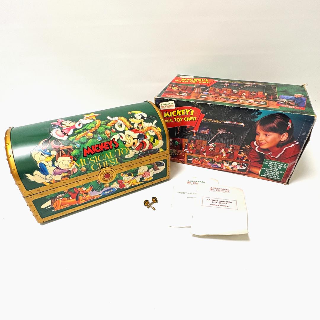 ミスタークリスマス社 ミッキーズ ミュージカルトイチェスト Xmas オルゴール