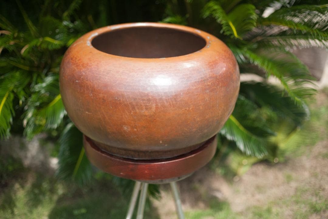 大型銅製火鉢
