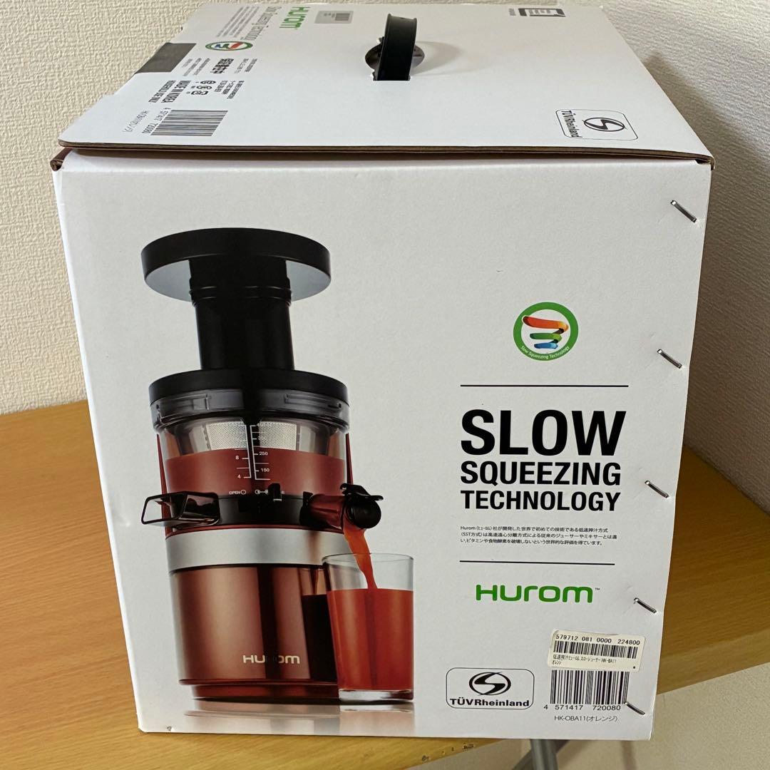 ヒューロム HUROM スロージューサー HK-OBA11 未使用品