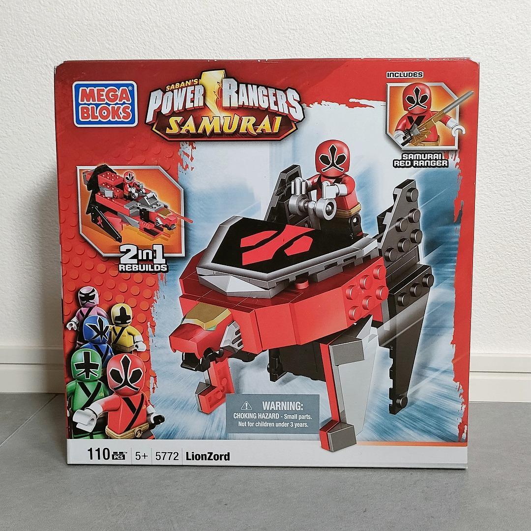 希少 メガブロック シンケンレッド 侍戦隊シンケンジャー パワーレンジャー