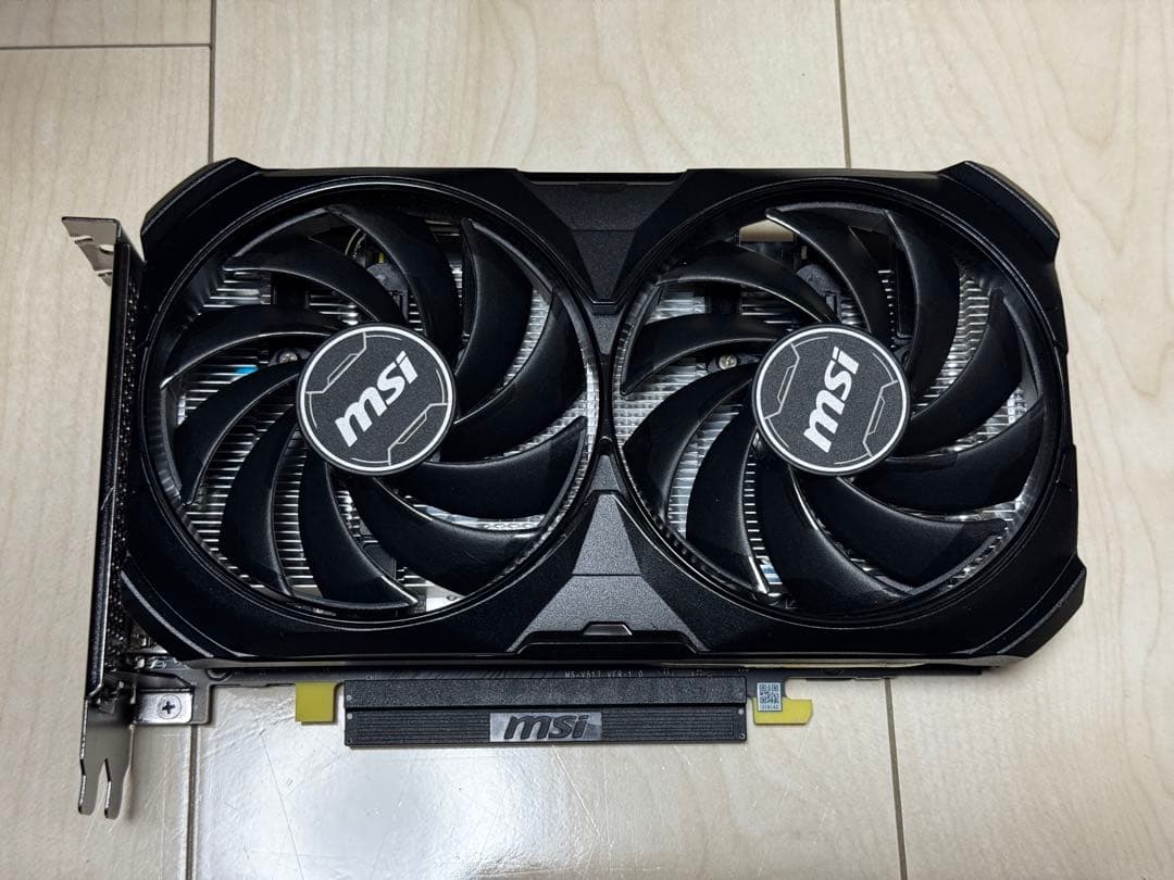 MSI GeForce RTX 4060 Ti 16GB 保証期間内