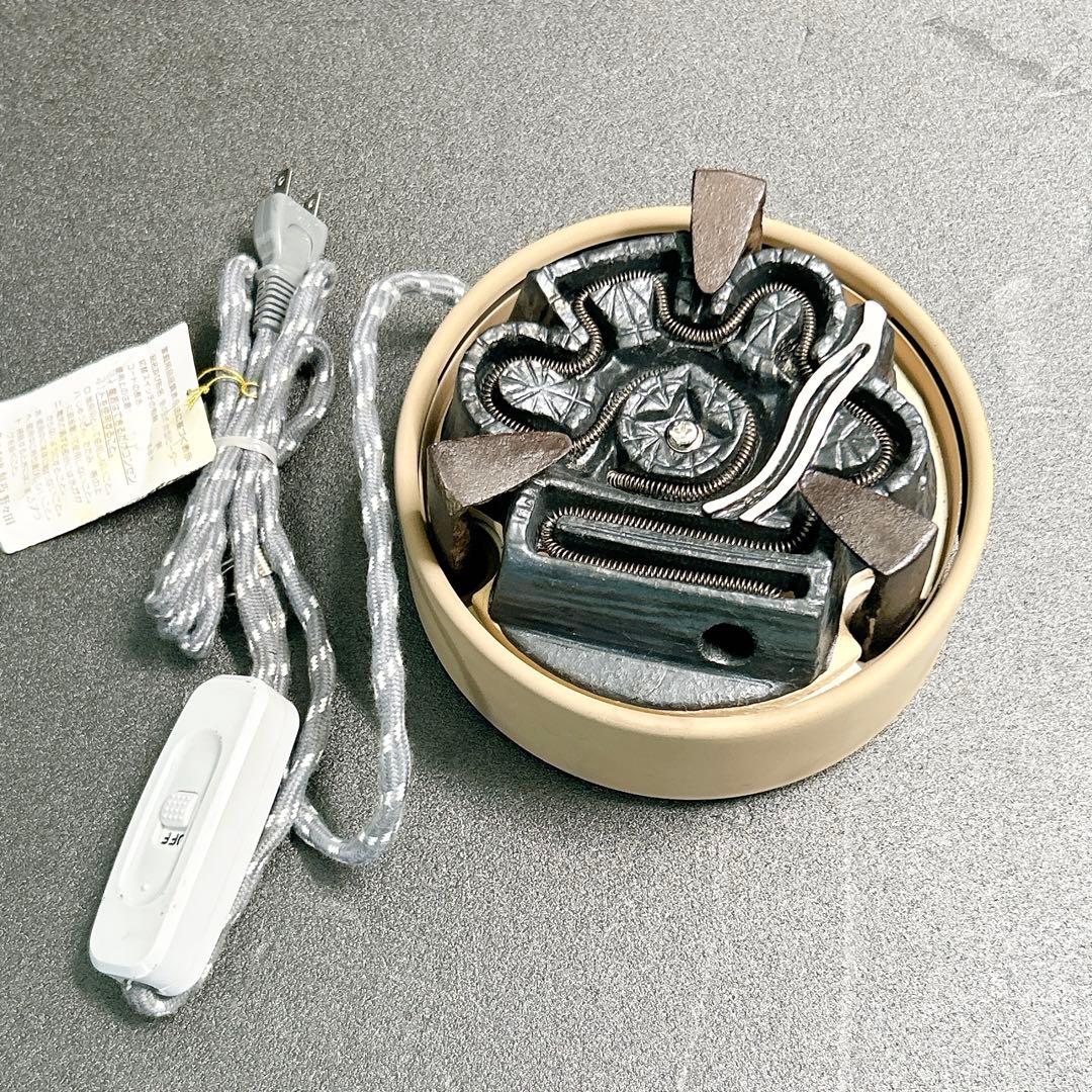 野々田 炭型電熱器 茶道具 ニュータイプ F415 風炉