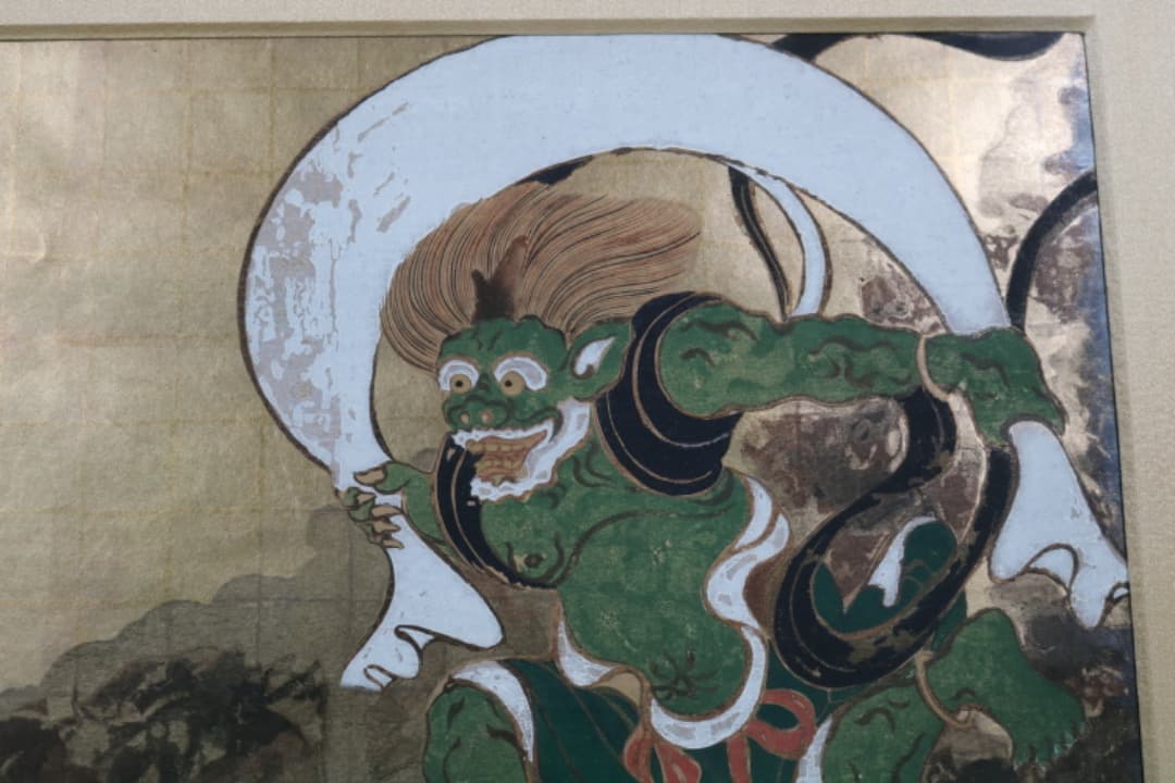 【絵画】俵屋宗達「風神図」「雷神図」2点セット