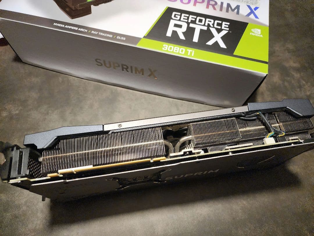 【動作確認済み】MSI GeForce RTX3080Ti SUPRIM X