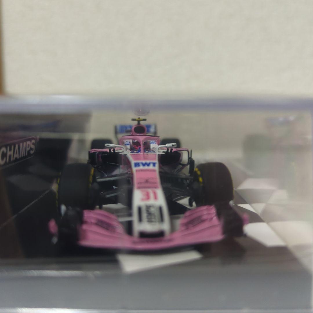 g*7様 ミニチャンプス1/43Ｆ１2018年フォースインディア