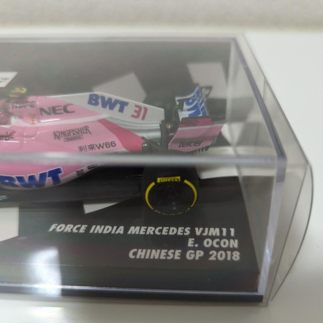 g*7様 ミニチャンプス1/43Ｆ１2018年フォースインディア