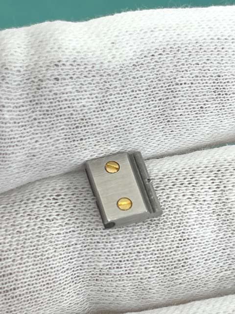 Cartier カルティエ サントス オクタゴン コマ 10mm幅　K18xSS