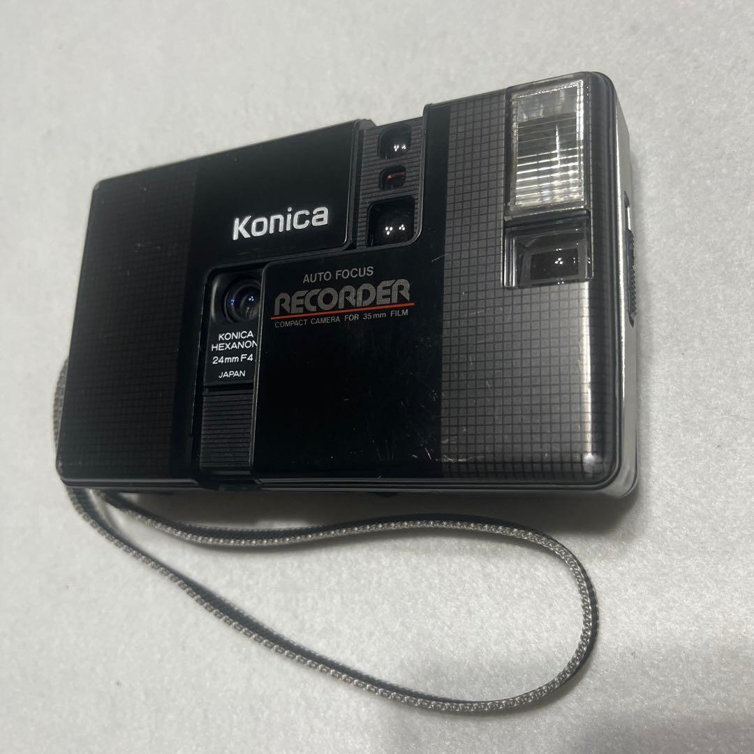Konica auto focus RECORDER 2台まとめ《ジャンク》