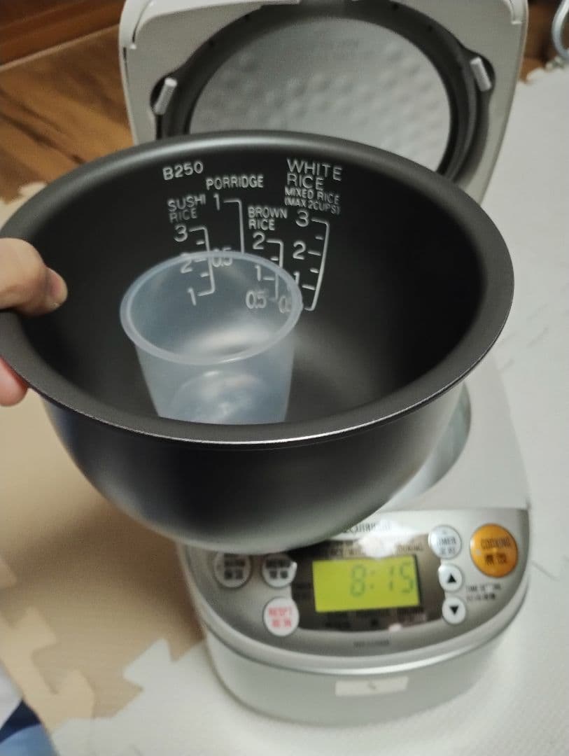 海外向け0.54L(3合)炊き マイコン炊飯器