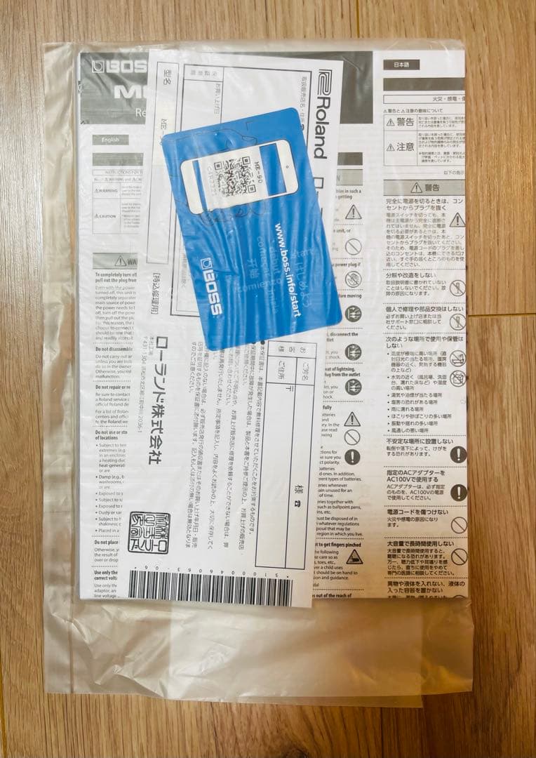 BOSS ME-90 マルチエフェクター BT-DUAL付き