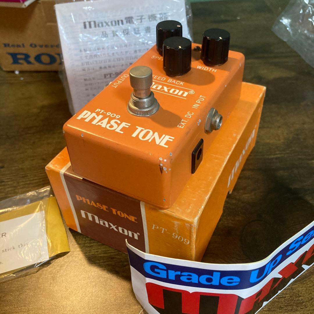 激レア‼️ヴィンテージ MAXON 6種盛り合わせ‼️オーバードライブ、フェイザー