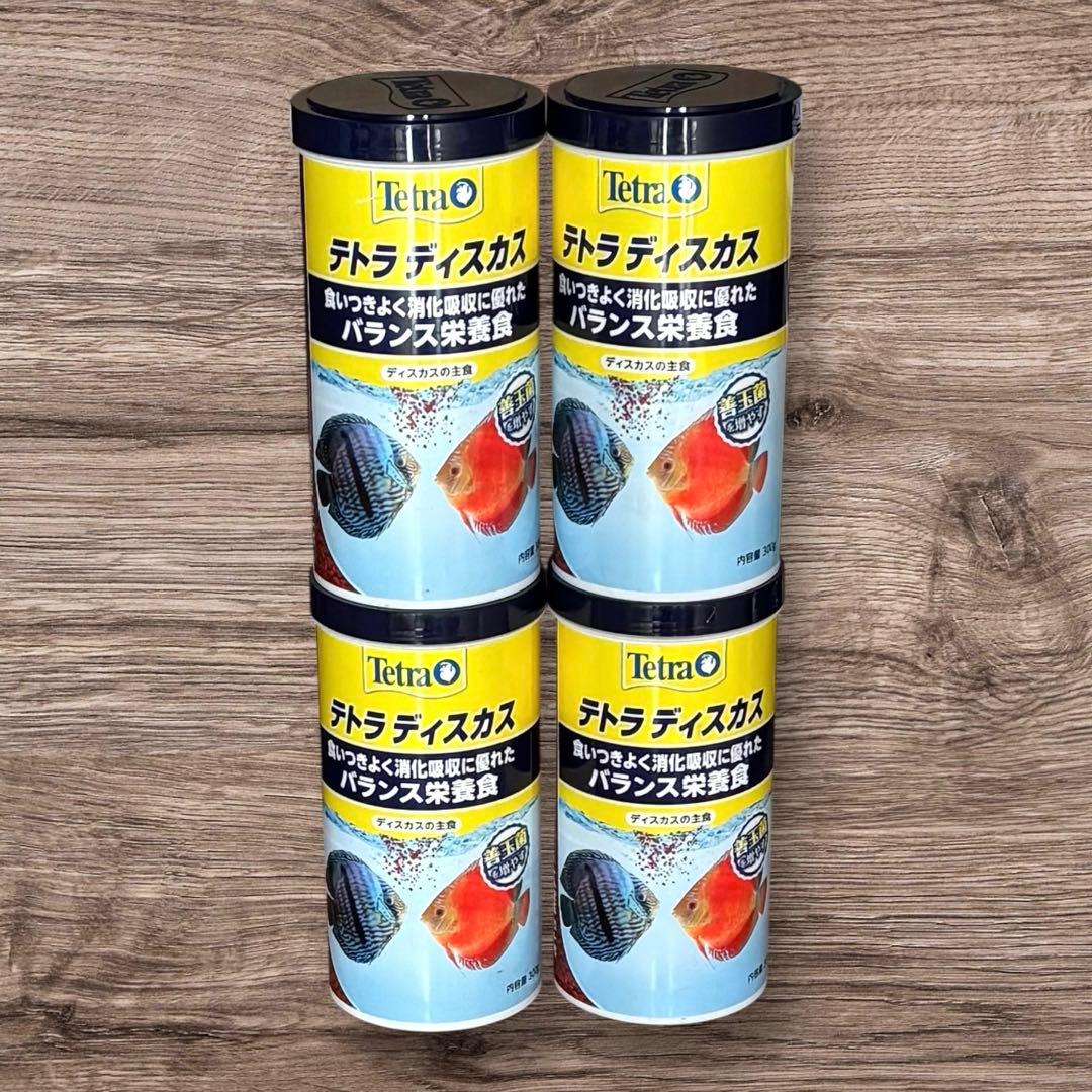 【Tetra】テトラディスカス　バランス栄養食　300g×4個
